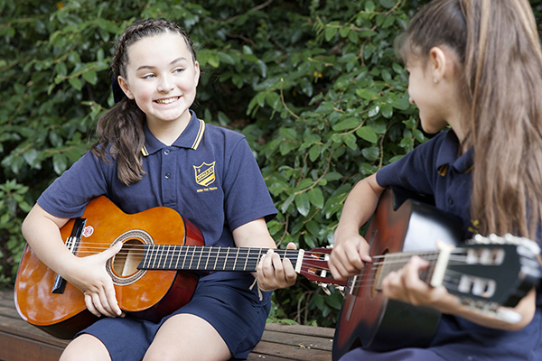 McAuley Catholic Primary School Rose Bay Co-curricular guitar